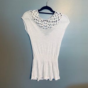 White / cream blouse size XS